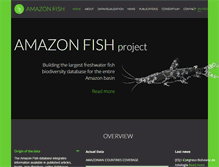 Tablet Screenshot of amazon-fish.com